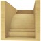 Ekena Millwork 8"W x 16"D x 8"H Wide Pescadero Rough Cedar Woodgrain TimberThane Corbel, Primed Tan CORUR08X16X08PECRCPR - alternate 4